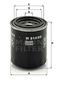 Mann filter filtro olio w - olio,